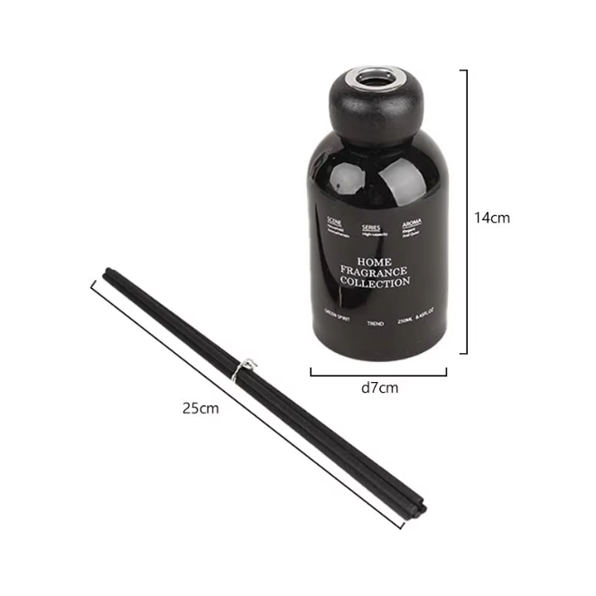 Wholesale 2 Pcs of Home Fragrance Plant Essential Oil Reed Diffuser Air Fresheners Set